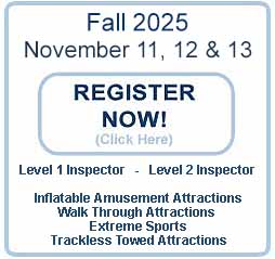 Fall 2025 Amusement Safety Seminars